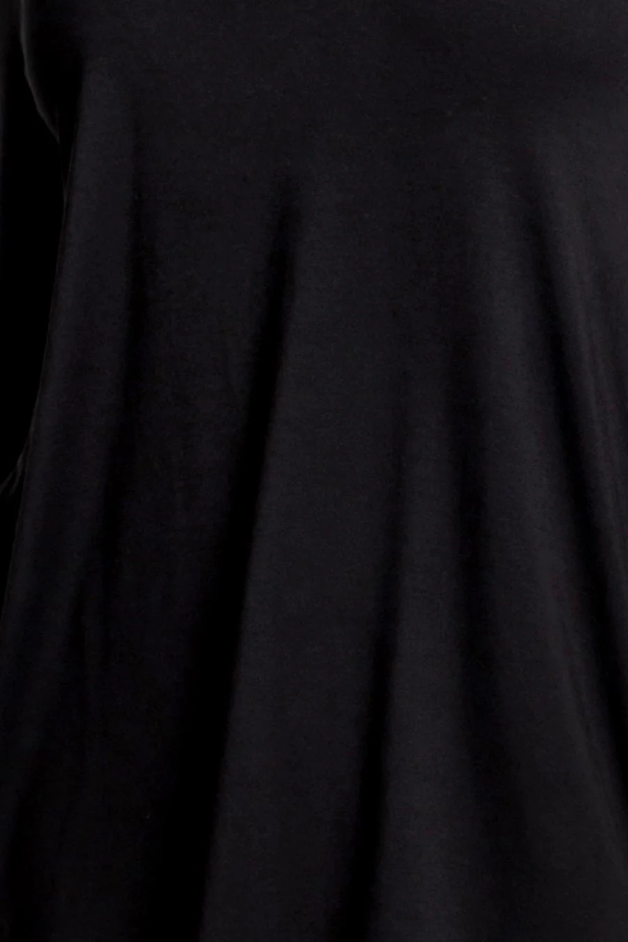 Bamboo Long Sleeve Top - Black - Image 13