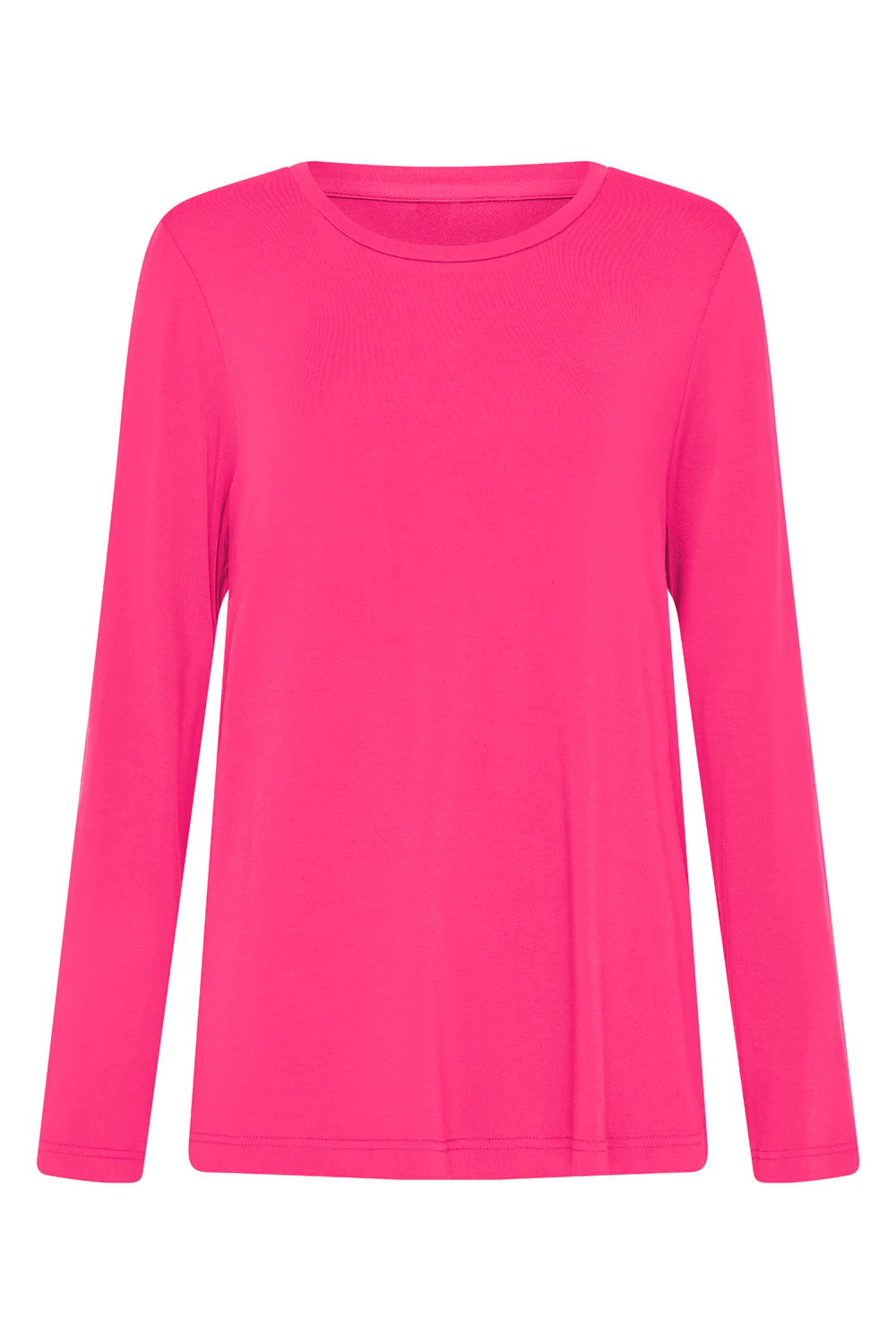 Bamboo Long Sleeve Top - Raspberry - Image 3