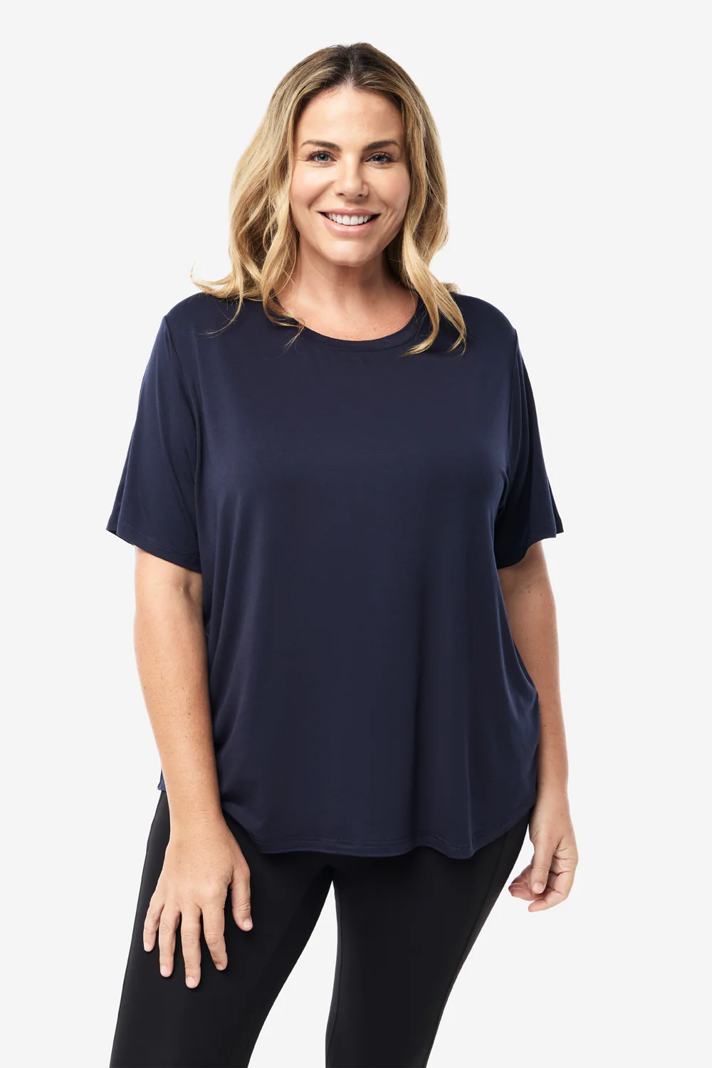 Classic Bamboo T-Shirt - Navy - Image 5