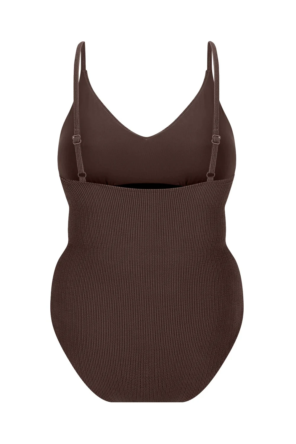Coolum Core Support One Piece Swim - Espresso Texture - Image 11