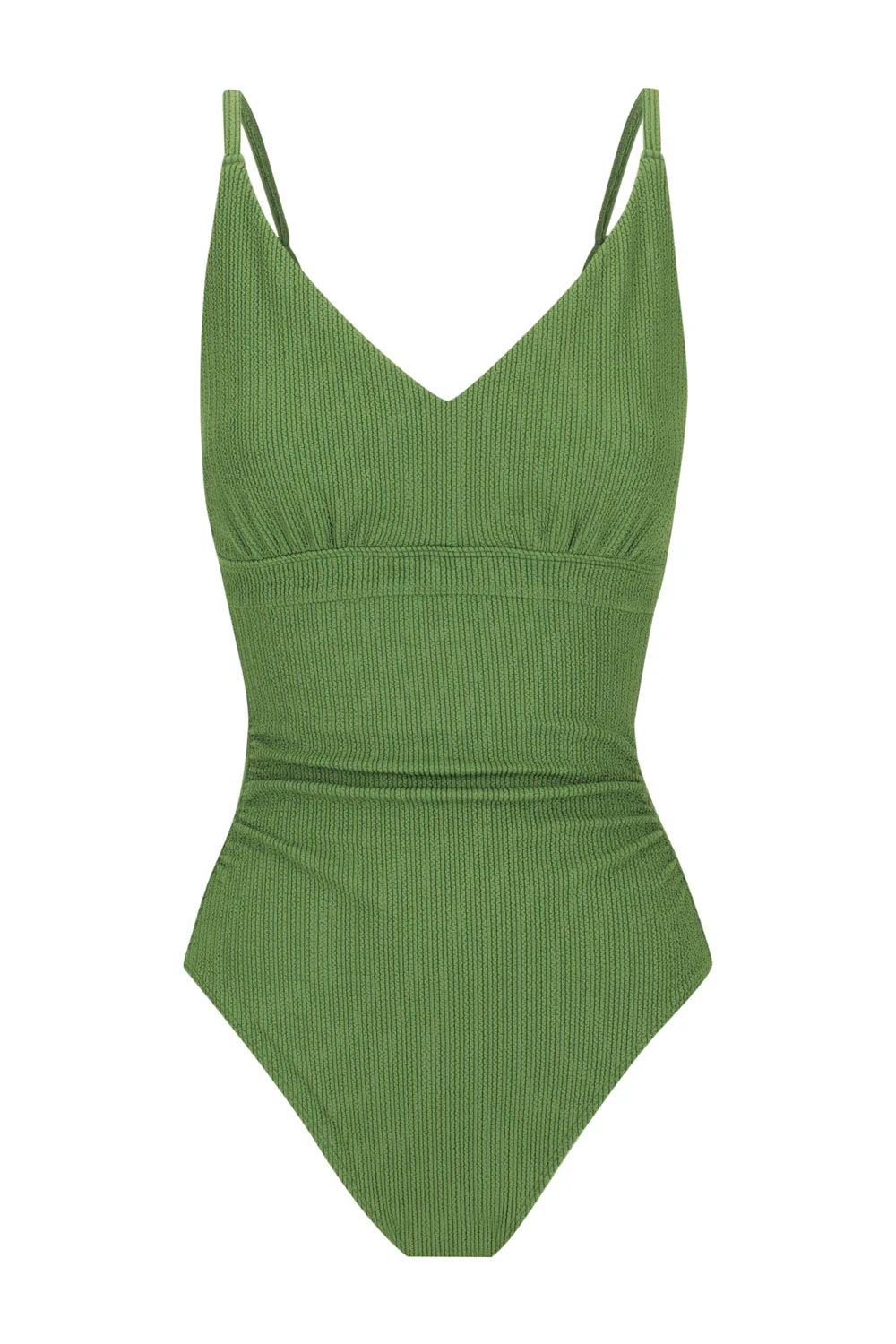 Coolum Core Support One Piece Swim - Khaki Texture - Image 8