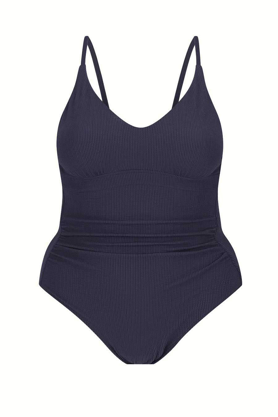 Coolum Core Support One Piece Swim - Navy Texture - Image 10