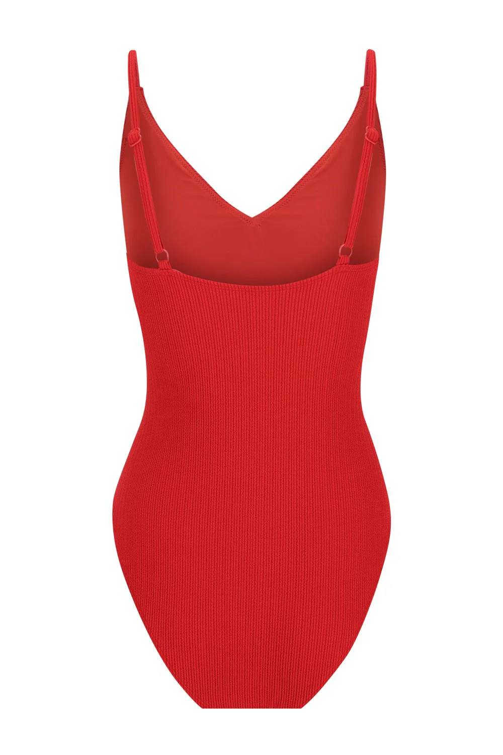 Coolum Core Support One Piece Swim - Red Texture - Image 10