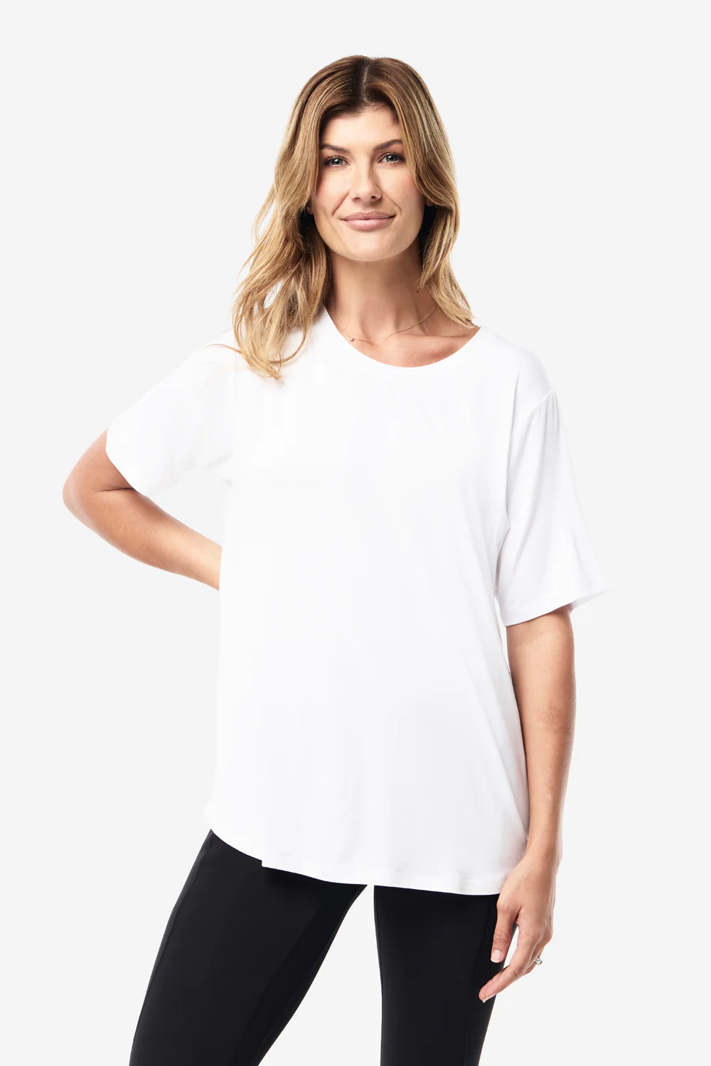 Classic Bamboo T-Shirt - White - Image 3