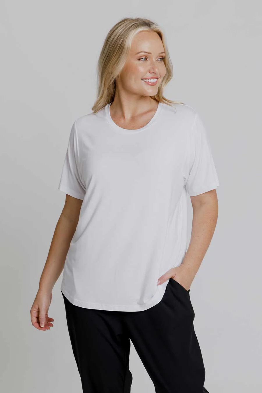 Classic Bamboo T-Shirt - White - Image 8