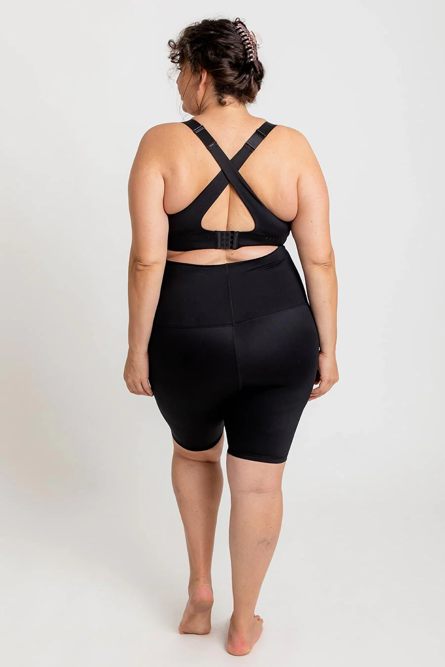 Maternity Support Move Bike Short - Black - Image 7