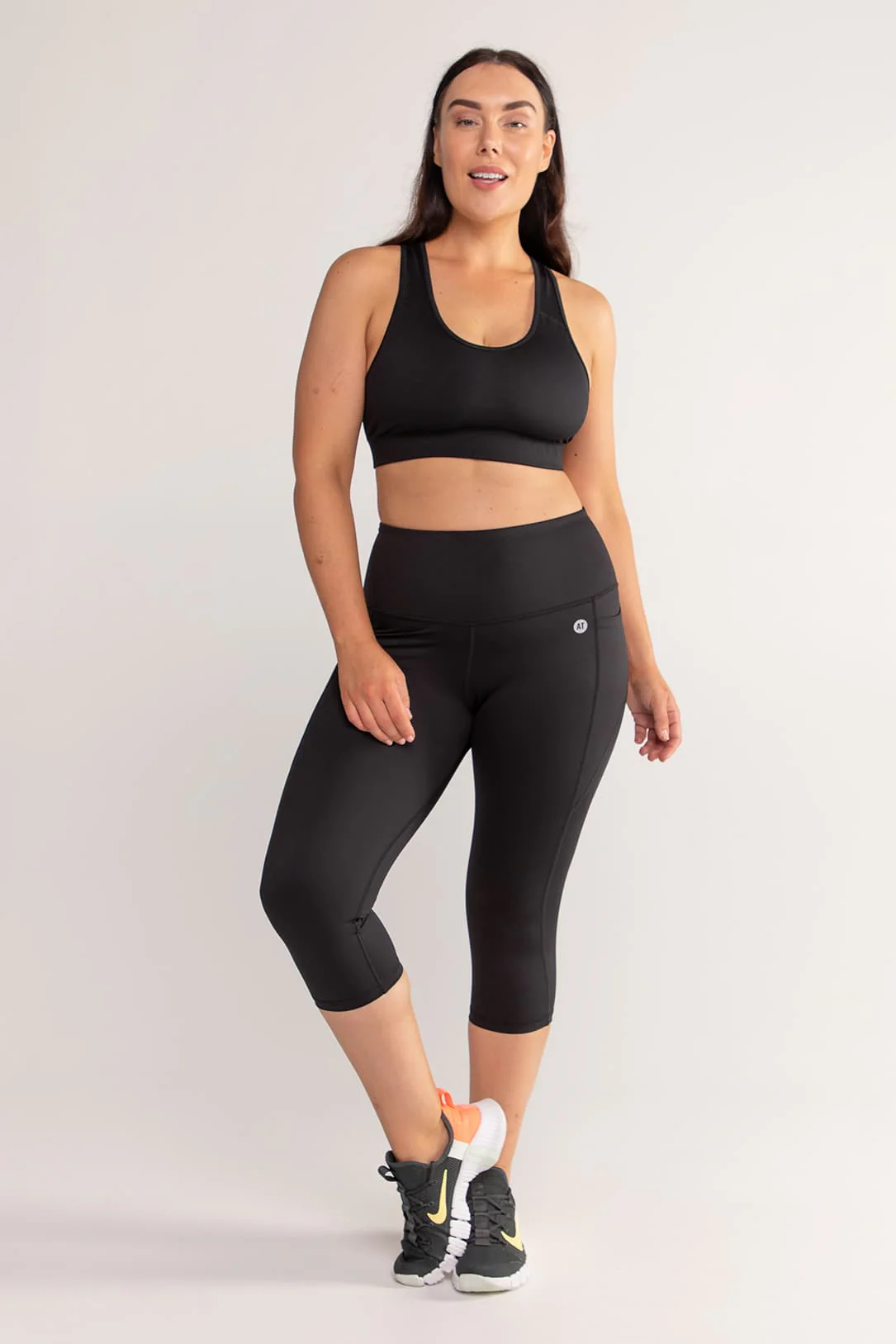 Training Pocket Move 3/4 Length Legging - Black - Image 7