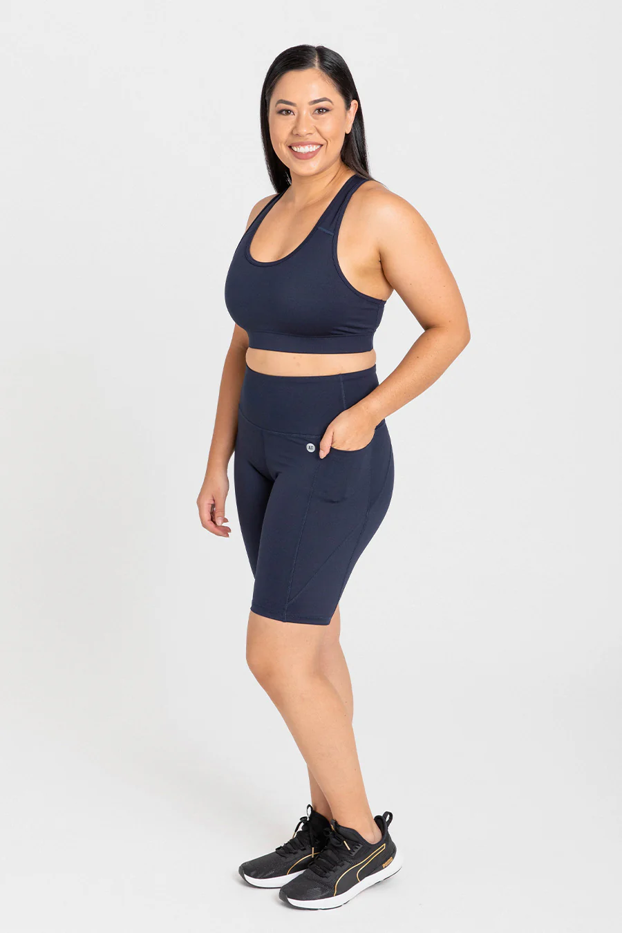 Training Pocket Move Bike Short - Navy - Image 3