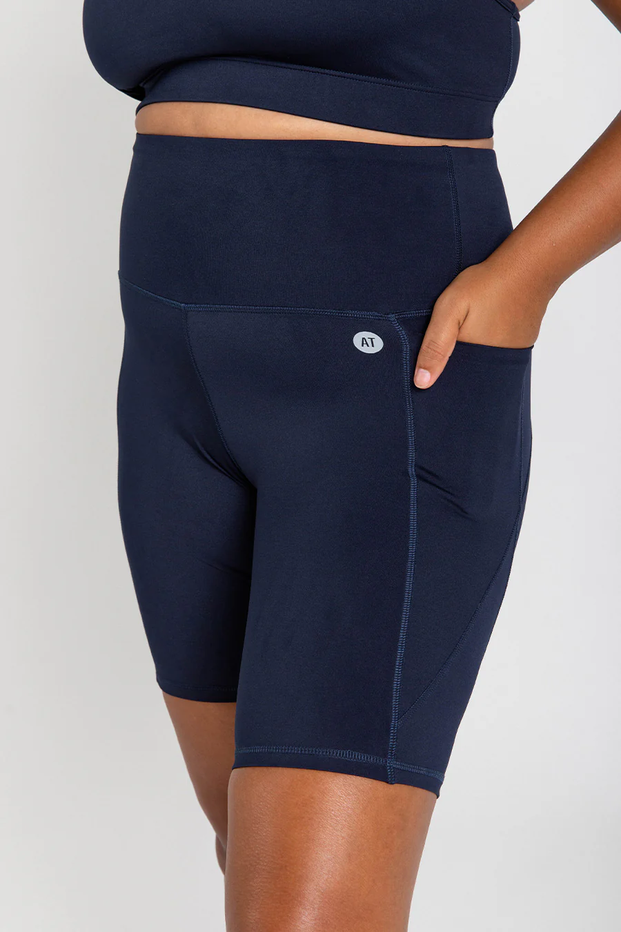 Training Pocket Move Bike Short - Navy - Image 6